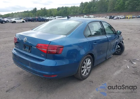 2015 Volkswagen Jetta 1.8T Se from USA, damaged, VIN 3VWD17AJ8FM287279